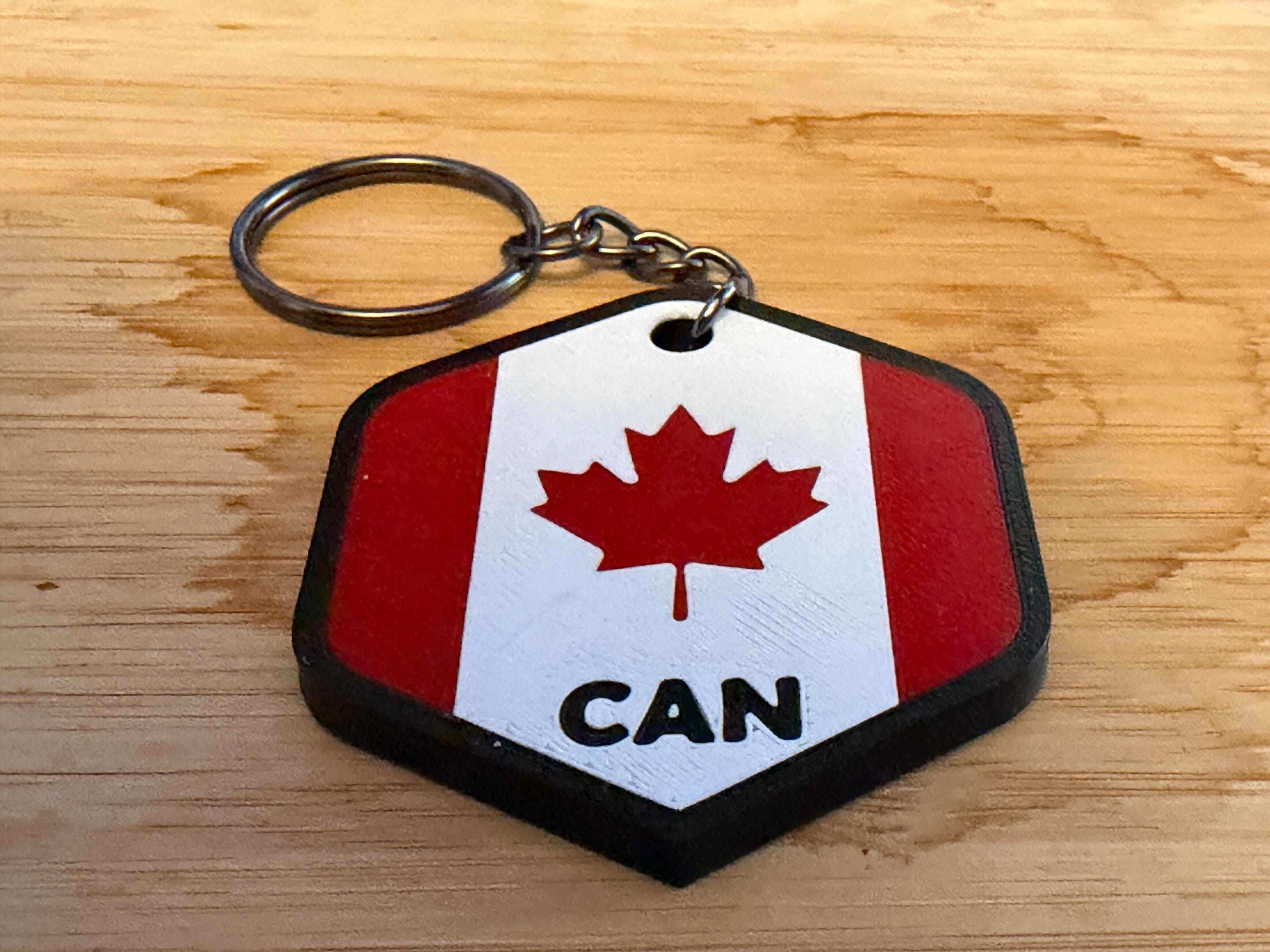 3D Printed Country Flag Keychain, World Cup 2026 Soccer Fan Bag Charm angle 12