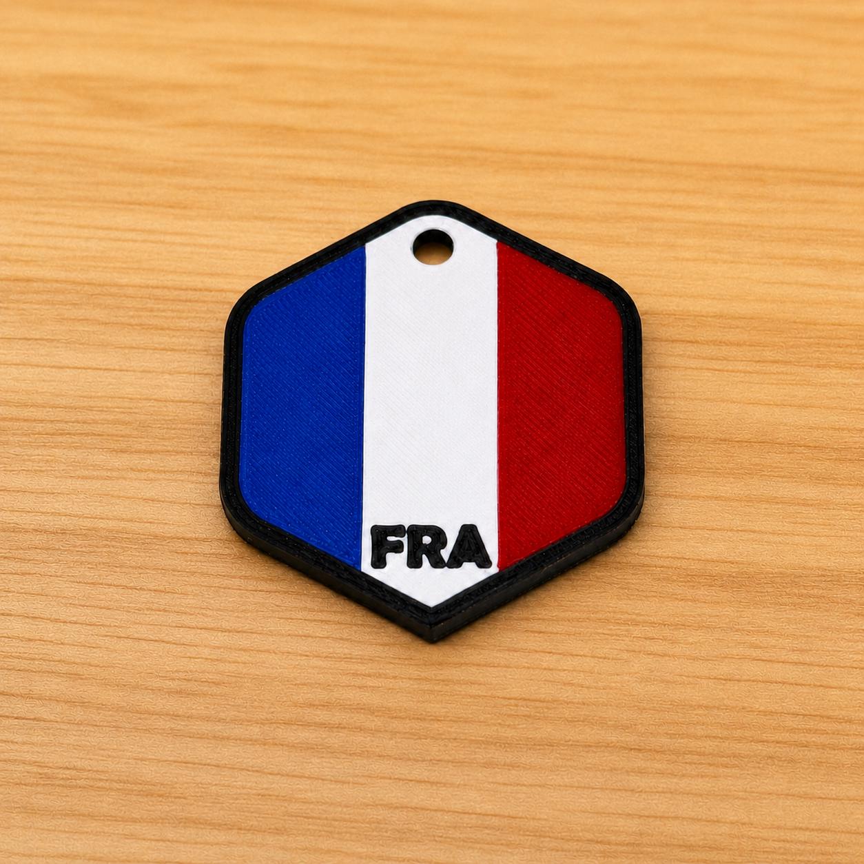 3D Printed Country Flag Keychain, World Cup 2026 Soccer Fan Bag Charm angle 14