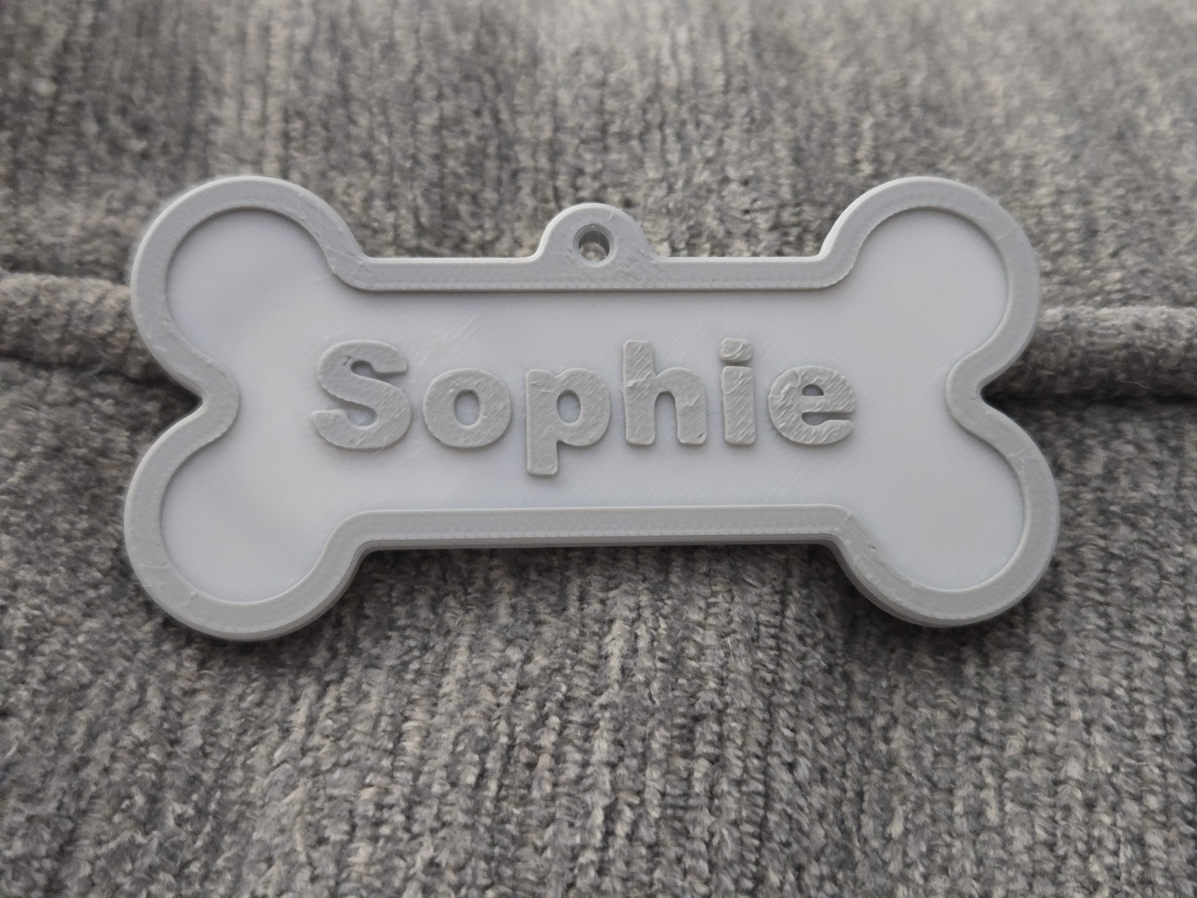 Custom Pet ID Tag – Personalized Lost Pet Safety Tag angle 2