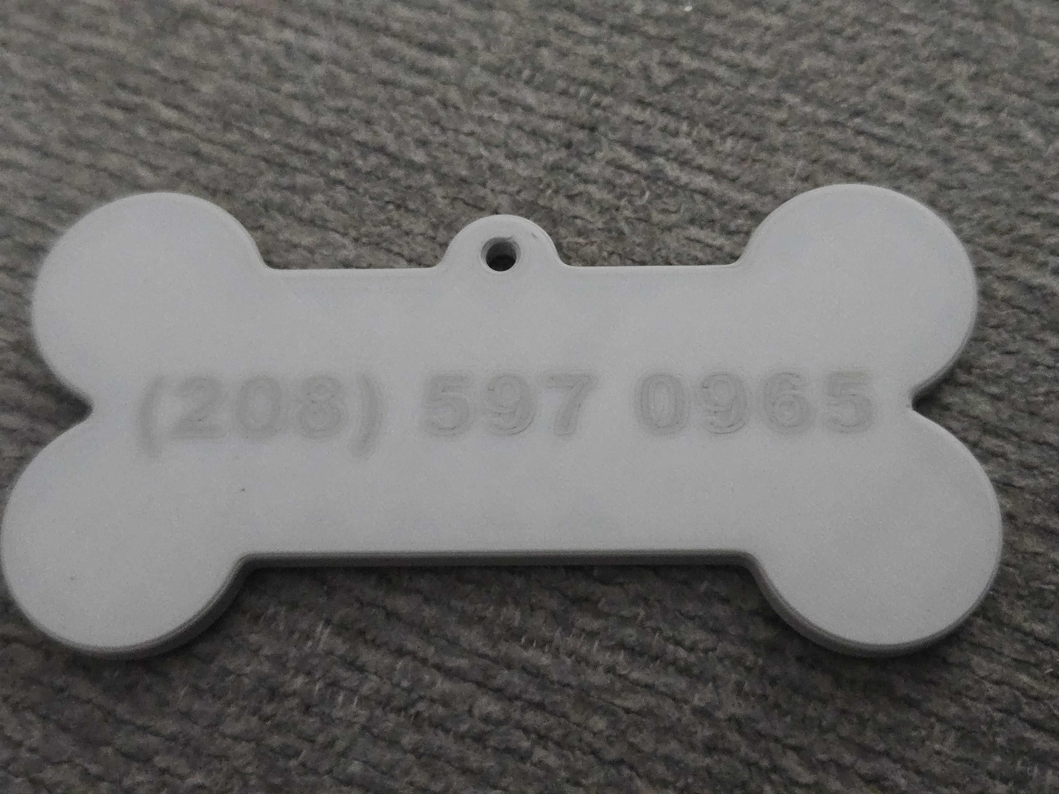 Custom Pet ID Tag – Personalized Lost Pet Safety Tag angle 3