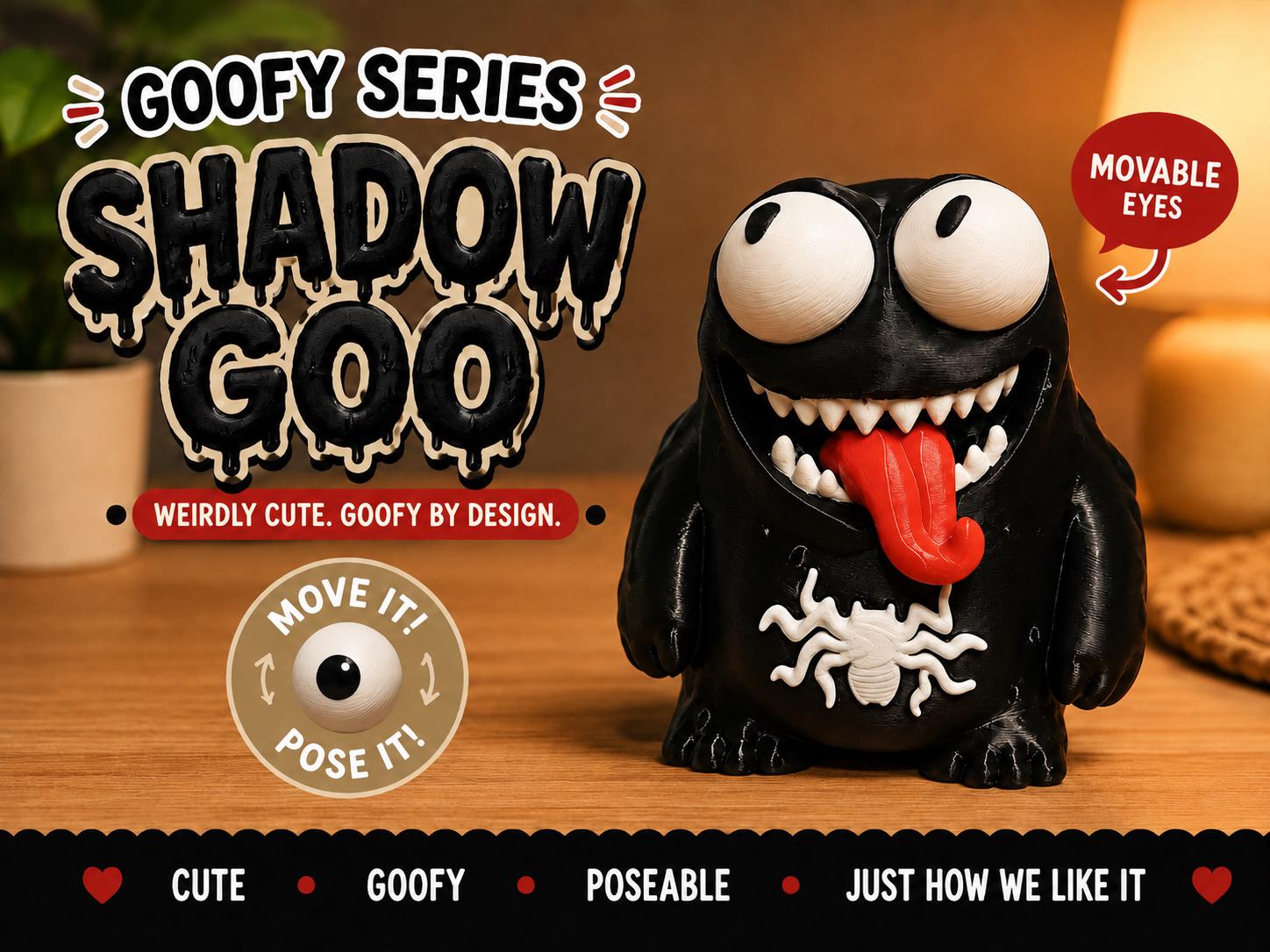 Goofy Series Special Edition 3D Printed Figure, Movable Eyes Desk Toy, Collectible Buddy angle 5