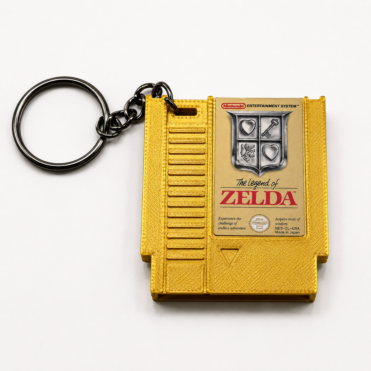 Mini NES Cartridge NFC Keychain angle 2
